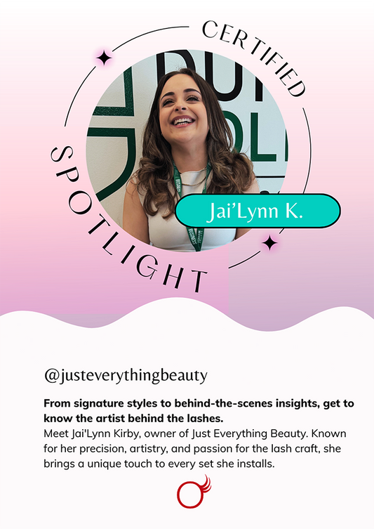 Lash Artist Spotlight - Jai'Lynn Kirby