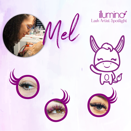 Say Hello to Mel; illumino's Newest In-House Lash Artist!
