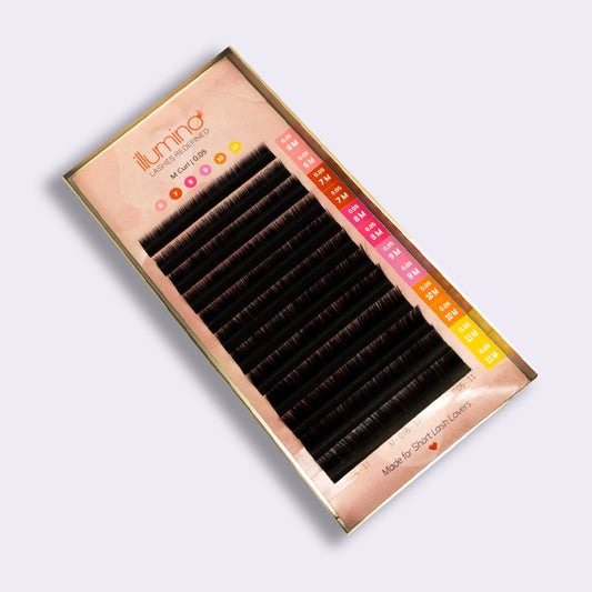 Mixed Length M Curl Eyelash Extensions
