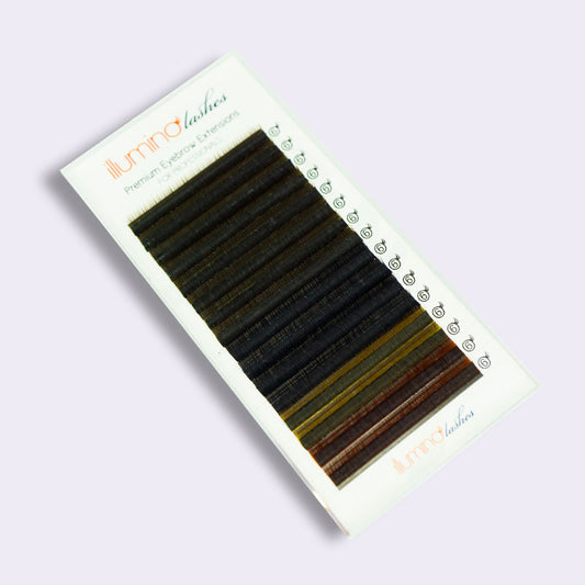 Brown Lashes | C and J Curl